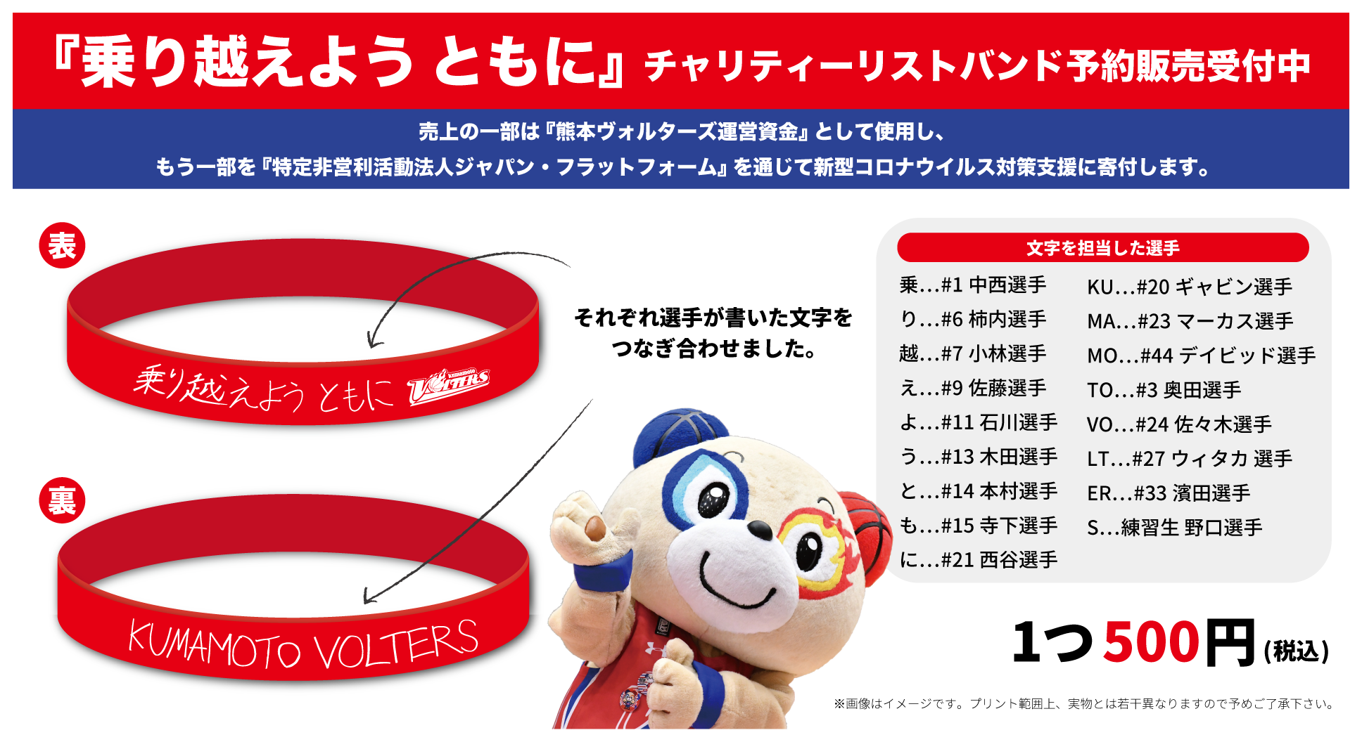 熊本ヴォルターズ　グッズ8点セット goods info]12/29,30 新グッズ発売のお知らせ | 熊本ヴォルターズ