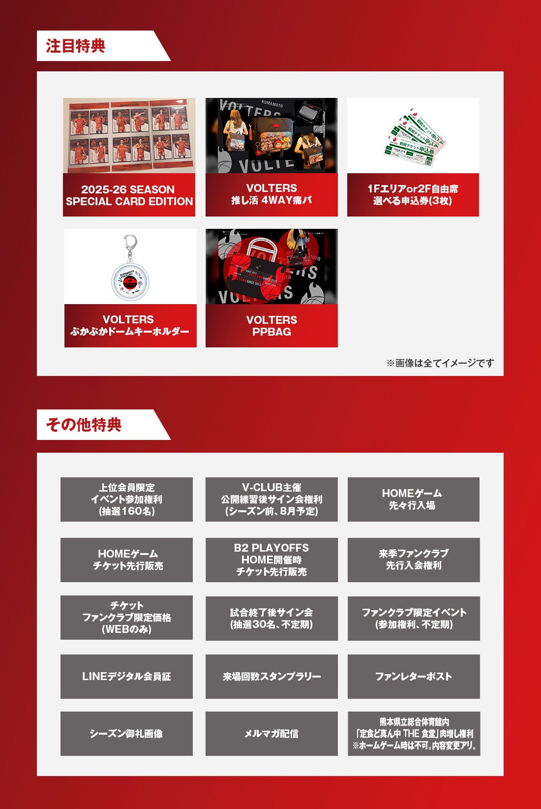 特典一覧
