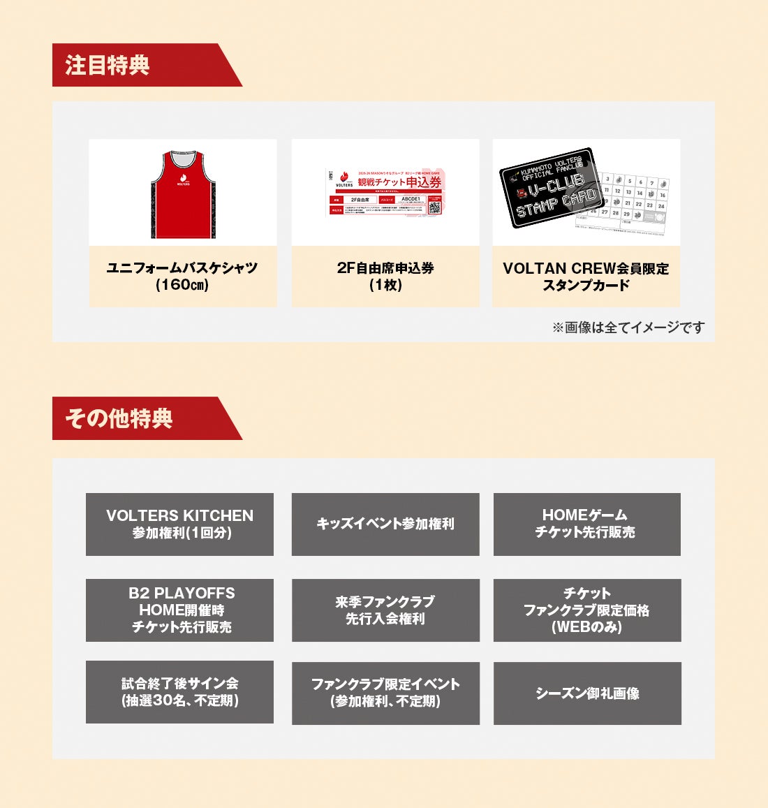 特典一覧