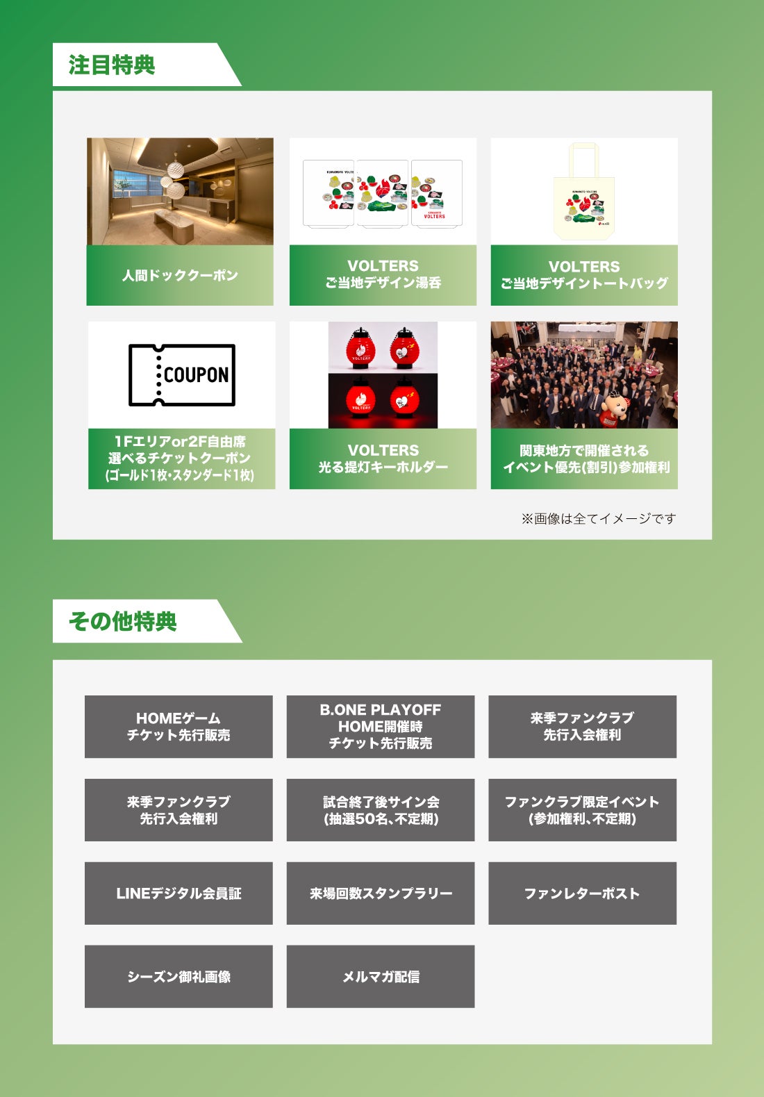 特典一覧