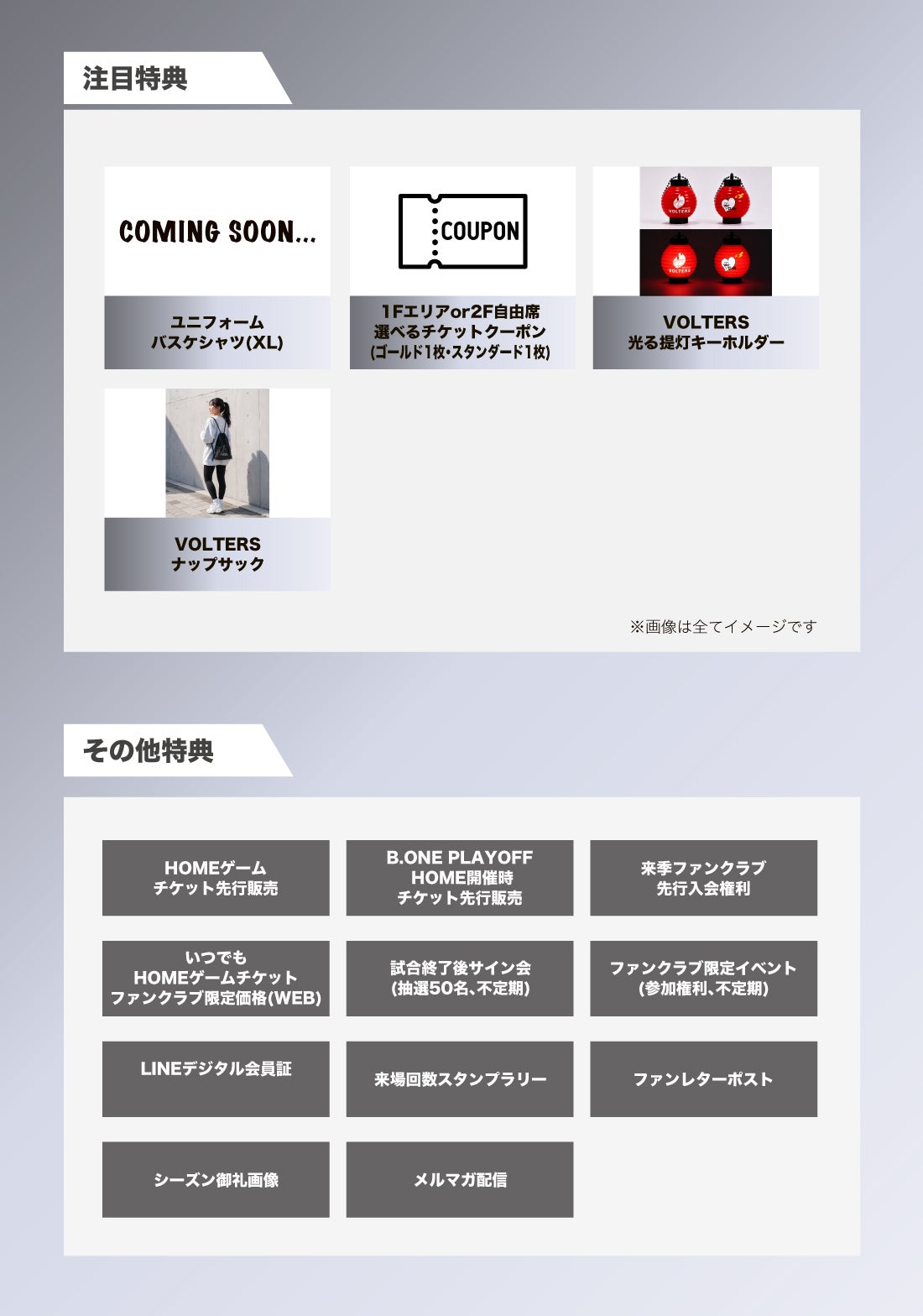 特典一覧