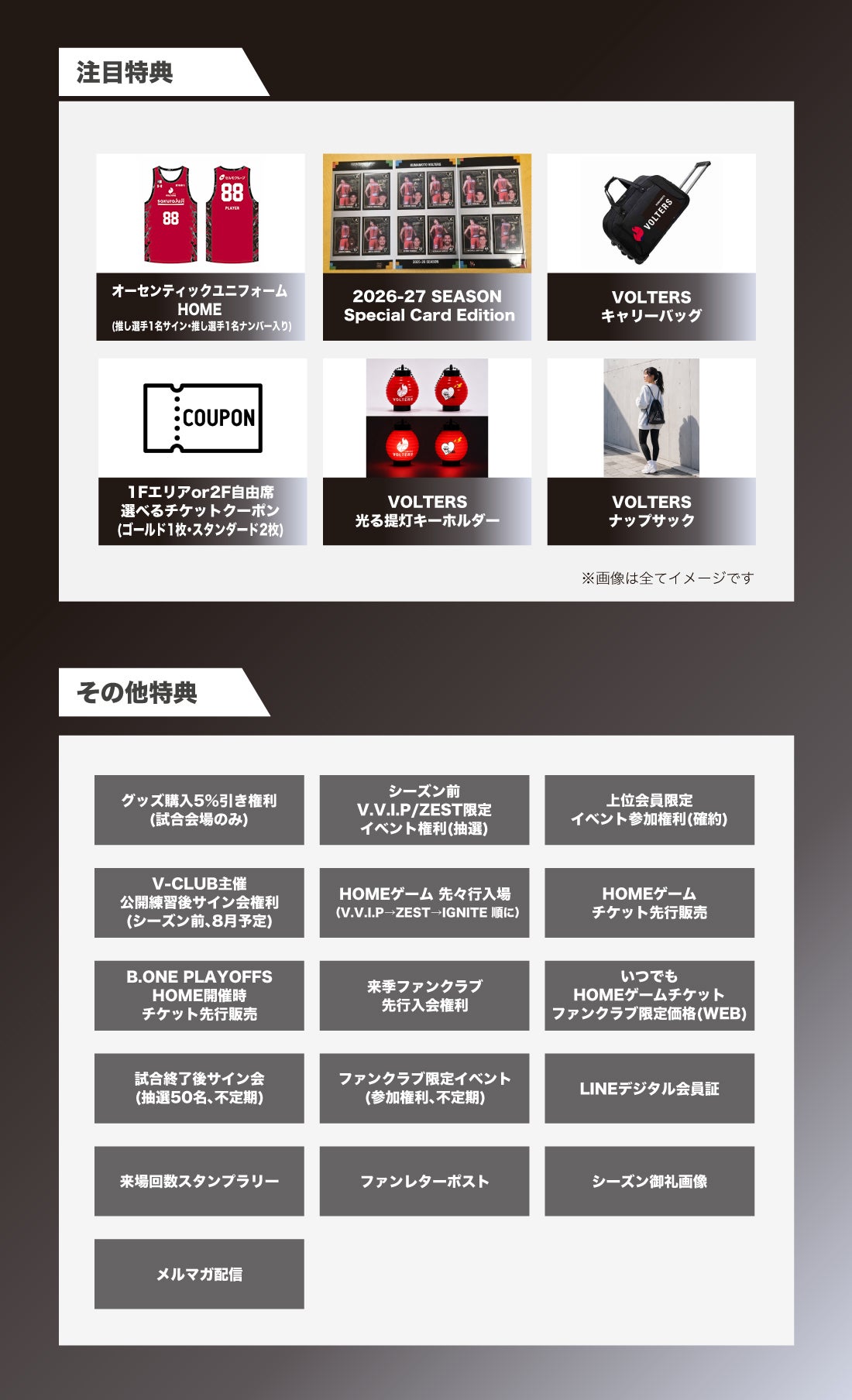 特典一覧